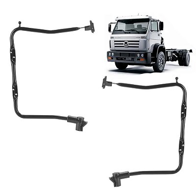 Braço Retrovisor p VW Worker Médio 2000/2009 3/4" 19mm LD LE