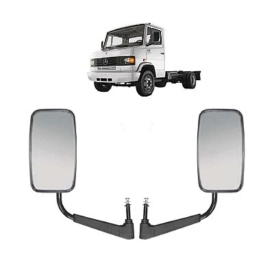 Conjunto 2 Espelho Retrovisor para Mercedes Benz 709 710 912