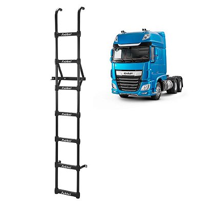 Estribo Traseiro para DAF XF 105 Super SpaceCab 7 Degraus
