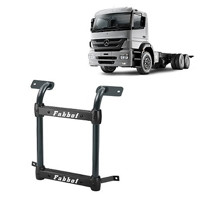 Estribo de Plataforma para Mercedes Actroz Axor 2020 - Preto