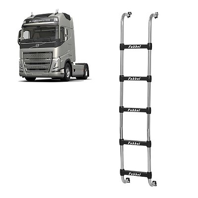 Estribo para Volvo FH 2021 Globetrotter 5 Degraus 1872mm