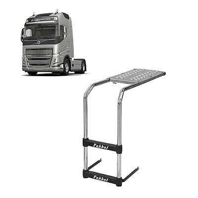 Estribo p Tanque 90 Litros do Volvo FH 2018 2019 2020 2021