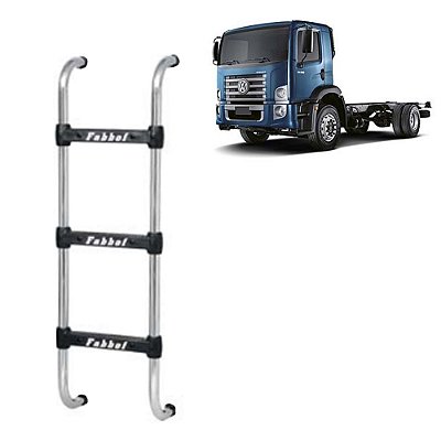 Estribo Traseiro para Cabine VW Climatizador 3 Degraus 715mm