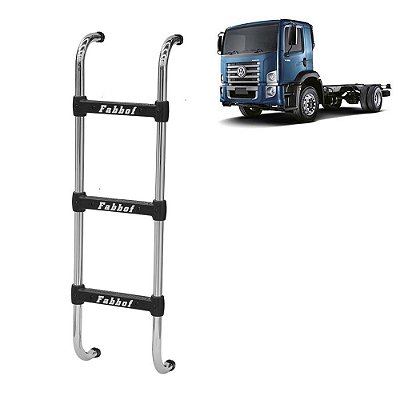 Estribo Traseiro Cromado para Volkswagen 3 Degraus 920mm