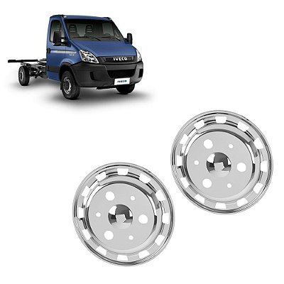 Calota Americana Dianteira Aro 17,5 p Iveco Daily s Rodoar