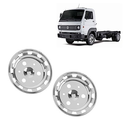 Calota Dianteira Aro 17,5 c Rodoar p Volkswagen Ford - 2 Un