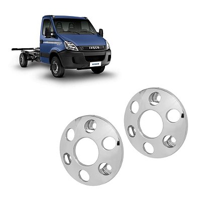 Calota Protetor de Roda Elegance Traseira 6 Furos Aro 17,5