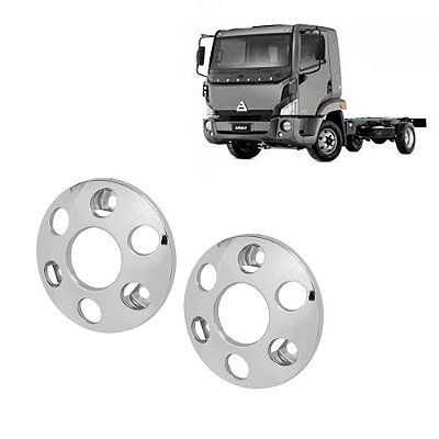 Calota Protetor de Roda pAgrale Dianteira 6 Furos Aro 17,5