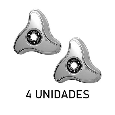 Calota Hélice 3 Pontas Alta Aro 16/17,5 Para Rodoar - 4 Un
