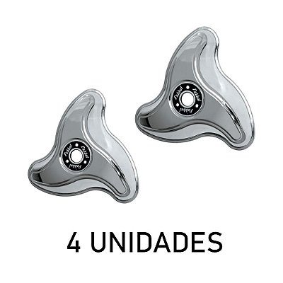Calota Hélice 3 Pontas Alta Aro 20/22 LE para Rodoar - 4 Un