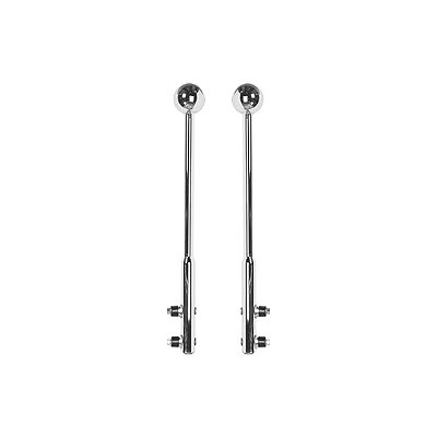 Par de Baliza Reta Média para Scania L 111 com Bola - 83 cm