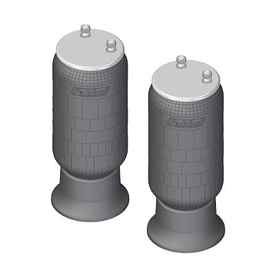 Kit Fole Pneumático Suspensão Eixo Facchini c Base - 2 Un