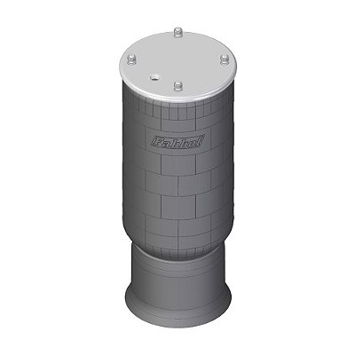 Fole Pneumático Suspensão Eixo Carreta Noma e Random c Base