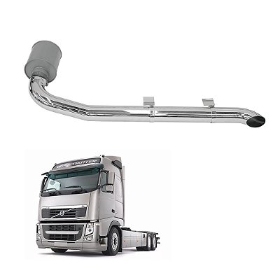 Kit Escapamento Volvo Fh 2015/2017 5 Le Com Silencioso