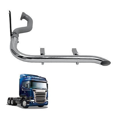 Kit Escapamento Sc R440 2012 Cromado Le Completo