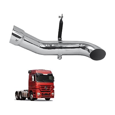 Kit Escapamento Mb Actros Até 2011 Curto 5 Le Completo