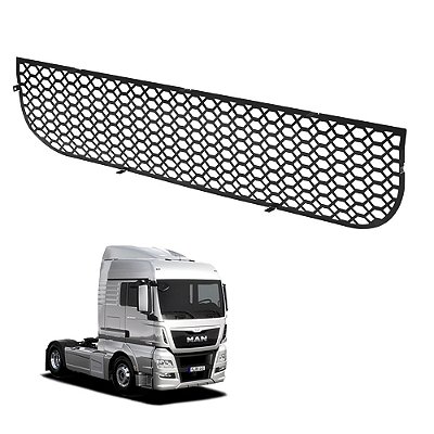 Grade Proteção Frontal Inferior Radiador Man Tgx