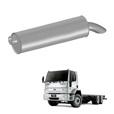 Silencioso Escapamento Ford Cargo 2422e/2428e Original