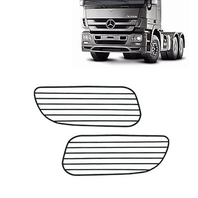 Protetor Farol Auxiliar Mb Actros Pintado