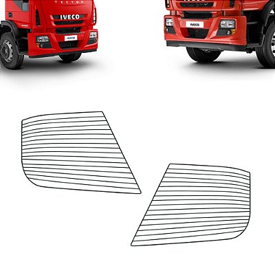 Protetor Farol E Auxiliar Iveco Tector/Cursor Pintado
