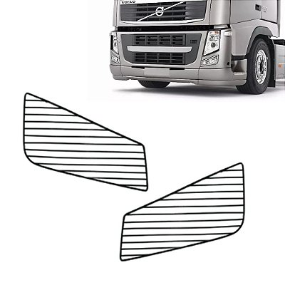 Protetor Farol Auxiliar Volvo Fh/Fm 2010/2014 Pintado