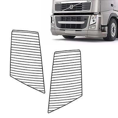 Protetor Farol Volvo Fh/Fm 2010/2014 Pintado