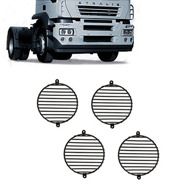 Protetor Farol Auxiliar Iveco Stralis HD Até 2007