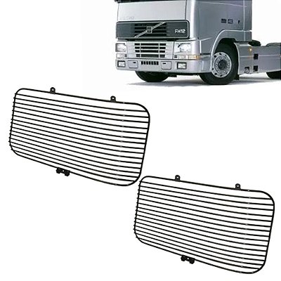 Protetor Farol Volvo Globetrotter FH12 Até 2003 Especial