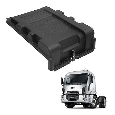 Tampa Caixa De Bateria Ford Cargo 2012 Em Diante Plástico