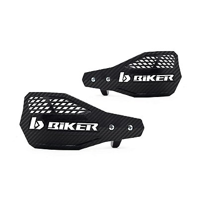 Protetor De Mão Aberto Carbon A1r - Preto/Branco