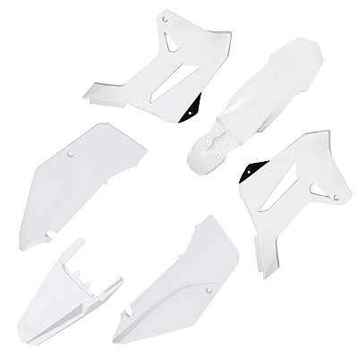 Kit Plástico R1DE XR 250 2018 2019 2020 2021 2022 - Branco
