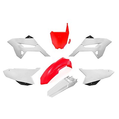 Kit Plástico R1DE CRF 230 2016 2017 2018 2019 -- Vermelho