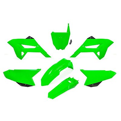 Kit Plástico R1DE CRF 230 2020 2021 2022 - Verde OEM