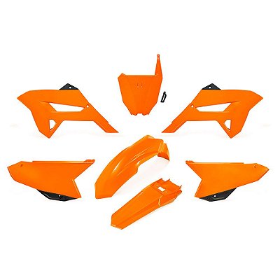 Kit Plástico R1DE CRF 230 2016 2017 2018 2019 -- Laranja OEM