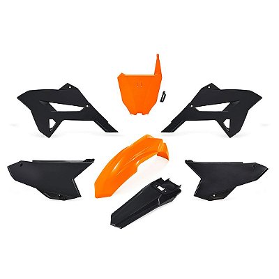 Kit Plástico R1DE CRF 230 2016 2017 2018 2019 - Laranja OEM