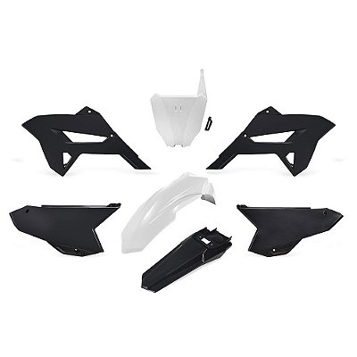 Kit Plástico R1DE CRF 230 2018 2019 2020 2021 2022-Branco
