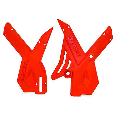 Protetor Quadro XTREME Honda Crf 250F - Vermelho
