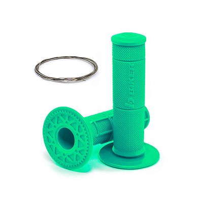 Par Manopla Diamond Waffle (C/ Arame Inox) - Pine Green