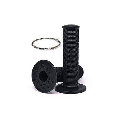 Par Manopla Diamond Grip (C/ Arame Inox) - Preto