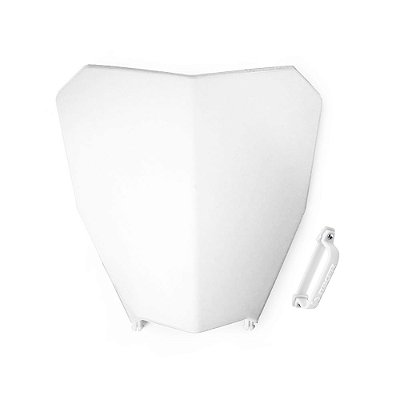 Number Plate NEXT CRF 250F C/ Passa Cabo - Branco