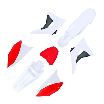 Kit Plástico NEXT CRF 230 2013 2014 2015 2016 2017--Branco