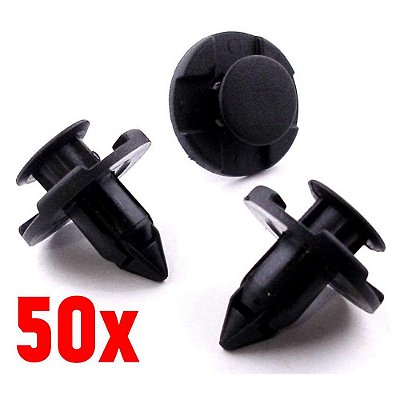 Grampos Trava Carenagem - Fixação Aletas (50 pçs)