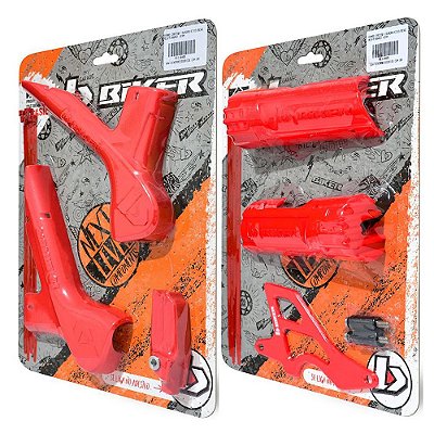 Combo CRF 230 (QUADRO/EIXO/BENGALA/PINHÃO) - Vermelho