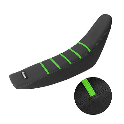 Capa Banco Gripper KXF 450 Preto/Verde