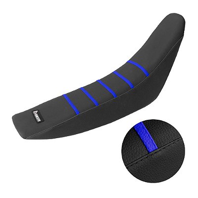 Capa Banco Gripper YZF/WRF 250/450 (2006/2013) Preto/Azul