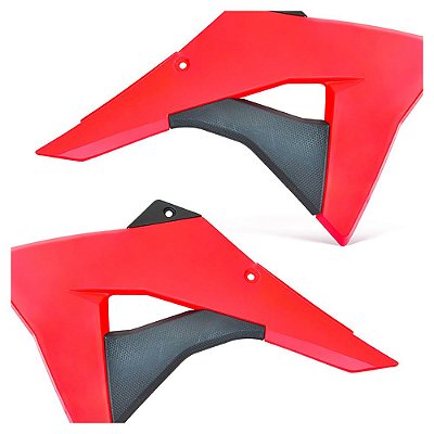 Par Aletas Tanque Crf 230 2013 2014 2015 2016 2017 Vermelho