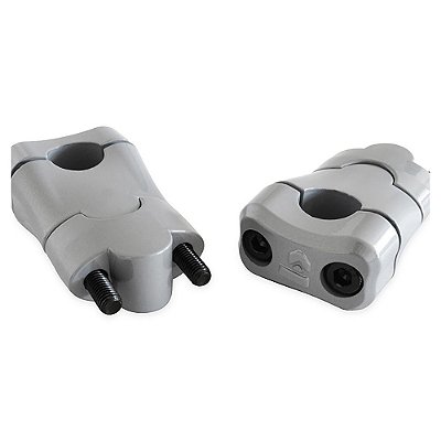 Adaptador Com Base Alongadora 22x60 mm Prata