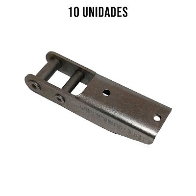 Dobradiça 178mm Bruta Para Tampa Carreta Randon - 10un
