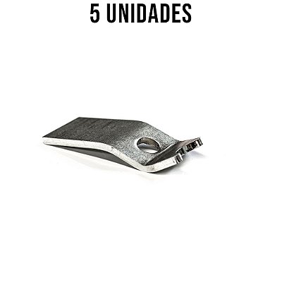 Aranha Do Asoalho Carreta Guerra Zincado Branco - 5un