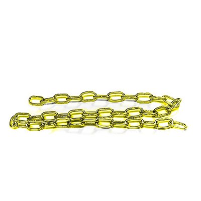 Corrente Galvanizada Amarela Para Carga 5,5mm X 1,3m
